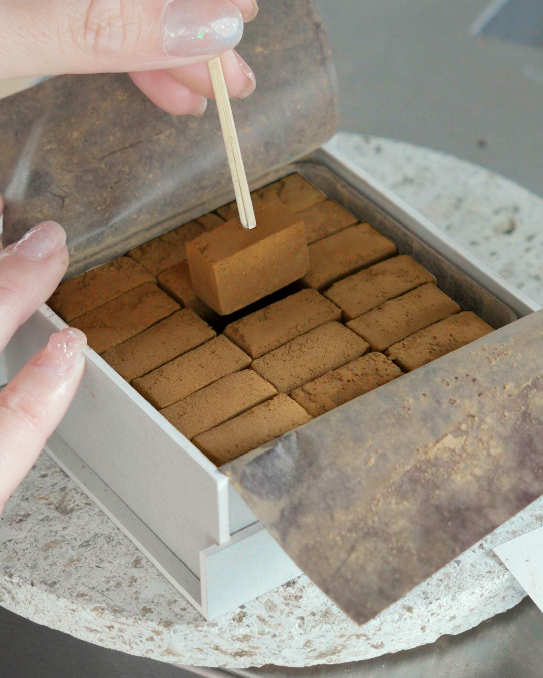 Ice Tofu Choco -ほうじ茶-
